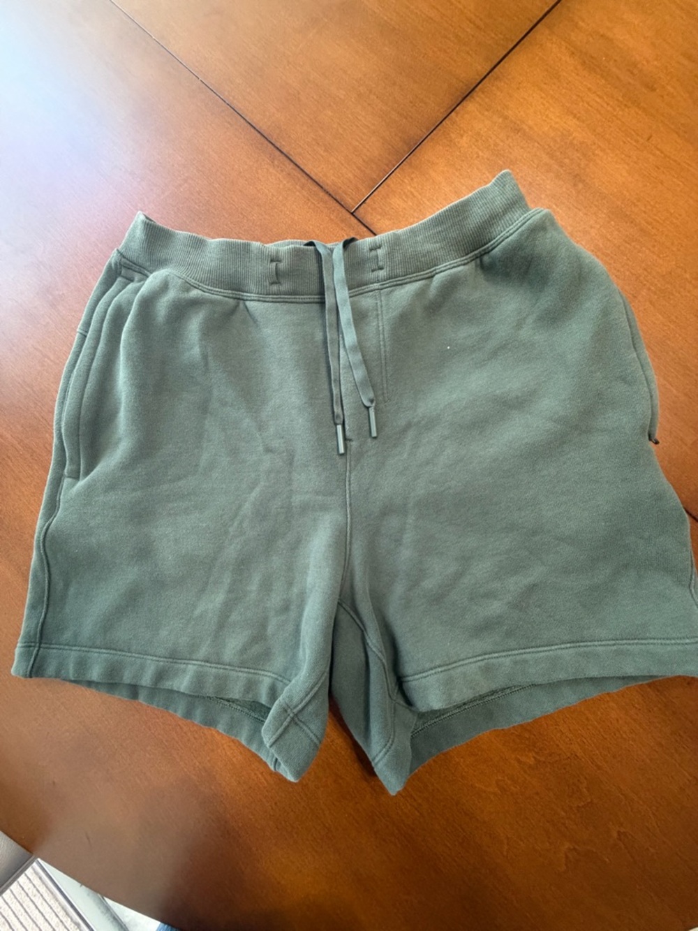 Lululemon Soft Lounge Shorts | Sage Green High Rise Athleisure | cozy minimal XS